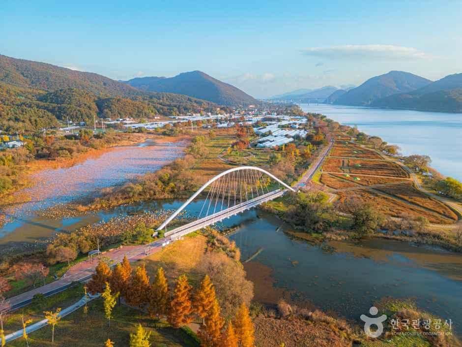 남양주 물의정원 북한강 산책 사진