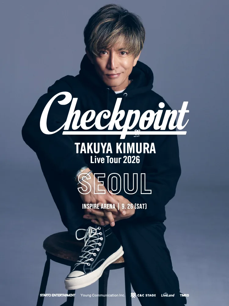 TAKUYA KIMURA Live Tour 2026 Checkpoint in Seoul 행사 이미지