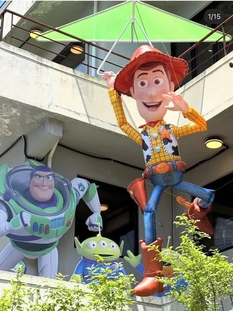토이스토리 팝업 House of Toy Story 행사 이미지