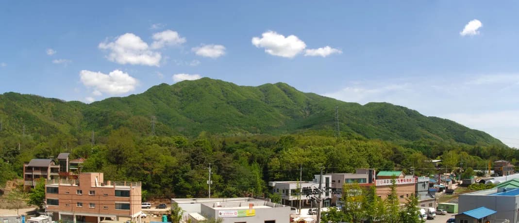 검단산 전경