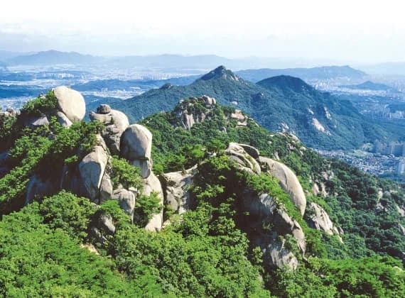 수락산 산행 풍경