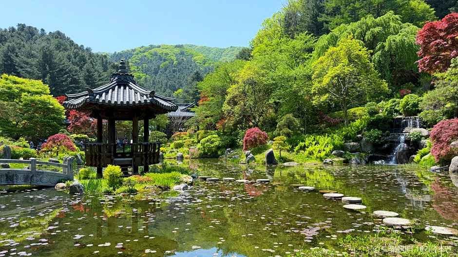 가평 아침고요수목원 풍경